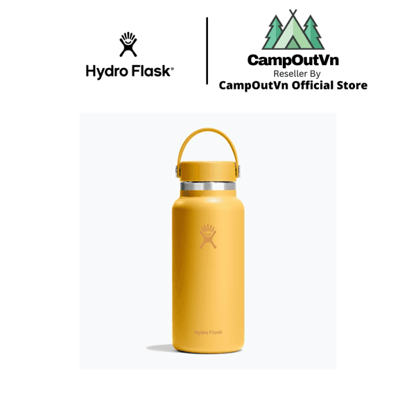 BÌNH GIỮ NHIỆT HYDRO FLASK WIDE FLEX CAP 32OZ 946 ML – W32CTS - Sunbeam