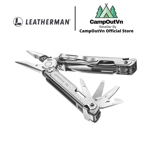 Dụng cụ cầm tay đa năng LEATHERMAN FREE P4 cắm trại dã ngoại (21 Tools) campoutvn A574
