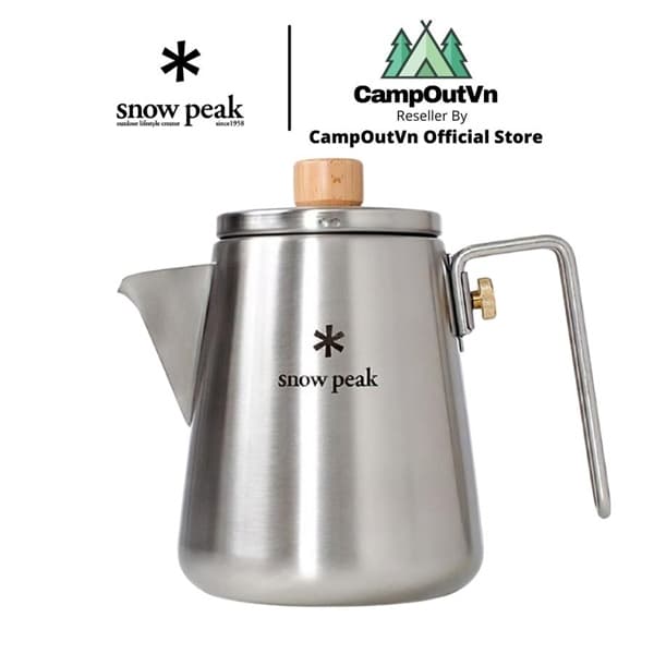 Ấm đun nước cắm trại Snowpeak Field Barista Kettle dã ngoại campoutvn A512